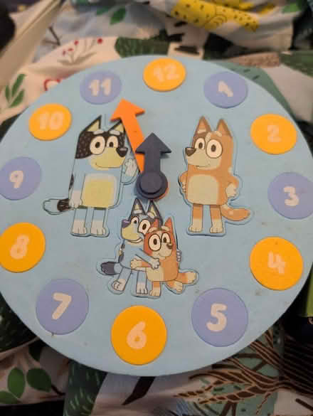 Photo of free Bluey Bath Clock (Normanton, Derby) #1