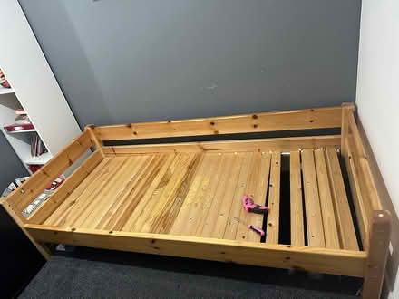 Photo of free Low slat single bed (CR2) #1
