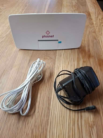 Photo of free Plusnet router and cables (Dacre CA11) #1