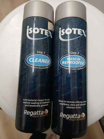 Photo of free Isotex cleaner and wash in reproofer (Fleetville AL1) #1