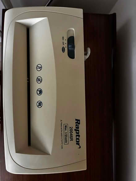 Photo of free Paper shredder (Inchbrook GL5) #1