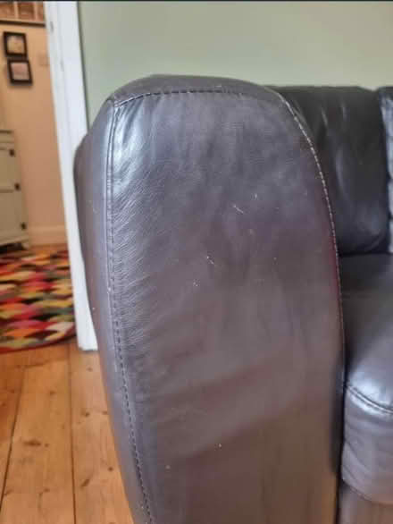 Photo of free 2 seater leather sofa (headington OX3) #2