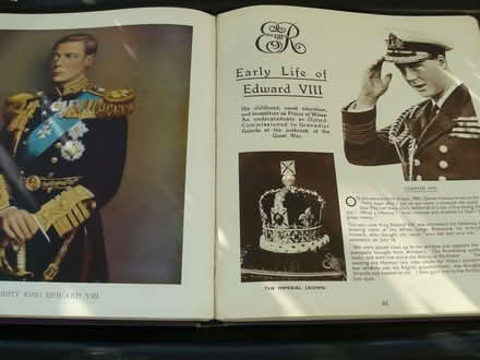 Photo of free 2 Royal coronation books 1937 George V/Edward VIII/George VI (Kempsey WR5) #4