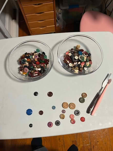 Photo of buttons (Near Berlin tpke) #2