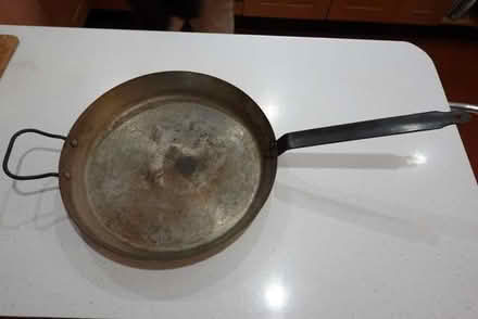 Photo of free 14" rim to rim Carbon steel frying pan (Manafon SY16) #1
