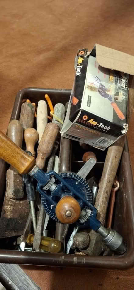 Photo of free Box of 1950s joiners tools (Ainthorpe YO21) #1