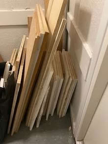 Photo of free 18mm plywood, recycled from shelving unit/furniture (Canonbury N1) #1