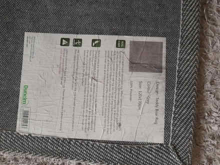 Photo of free Grey rug 170cm x 120cm (Warden Hill GL51) #2
