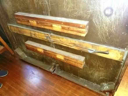 Photo of free older solid wood dinning room table (Walnut creek) #2