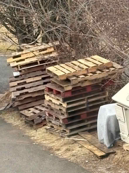 Photo of free wood pallets (Framingham / Near BJ’S & YMCA) #1