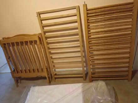 Photo of free Wooden Cot (Redhill RH1) #1
