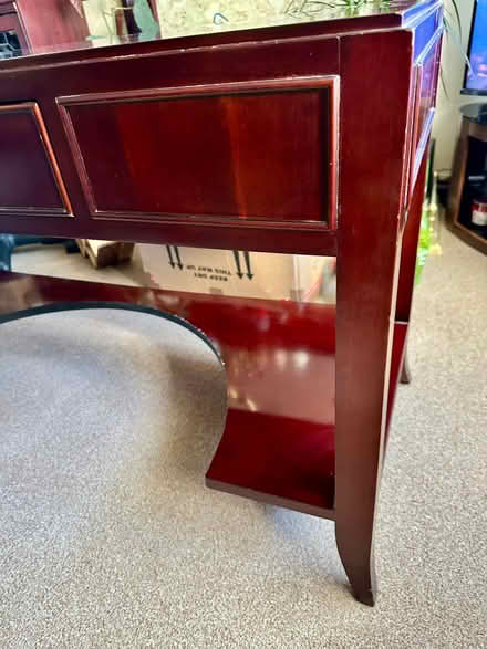 Photo of free Mahogany Console Desk/Table (Hebburn NE31) #4