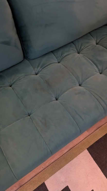 Photo of free Rubeza scott agean 3 seater sofa. L221cm, w100cm, d90cm. (Highams Park E4) #4