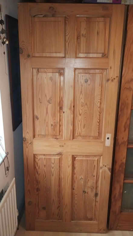 Photo of free 4 Pine and 3 Glass internal doors (DE24 Alvaston) #1