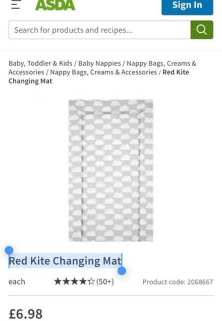 Photo of free Changing Mat (Hemel Hempstead HP2) #1