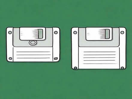 Photo of Floppy Disks, Both 3.5 & 5.25. Also any old RAM Memory (Huncote LE9) #1
