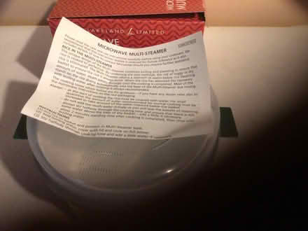 Photo of free Lakeland microwave multi-steamer (Presteigne LD8) #3