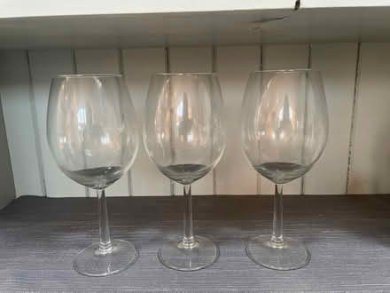 Photo of free 3 Wine Glasses (Waterlooville) #1