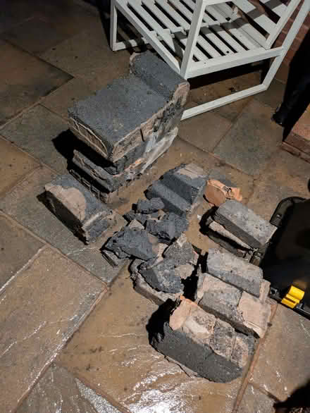 Photo of free Approx 12 used dense breeze block bricks for hardcore (Hednesford WS12) #2