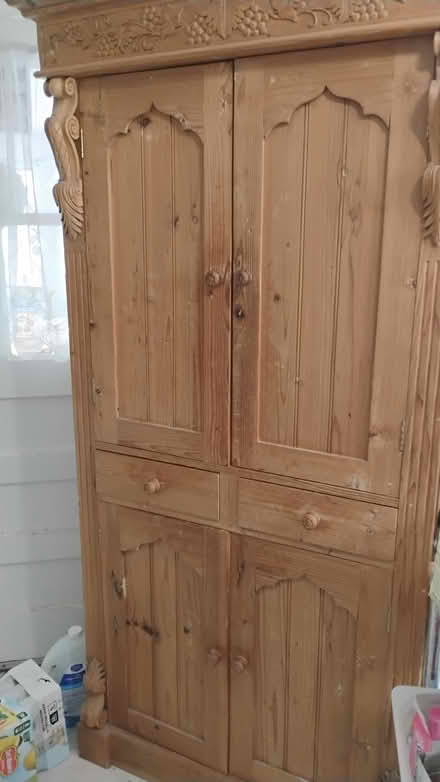 Photo of free Wooden Cabinet (Hawthorne) #2