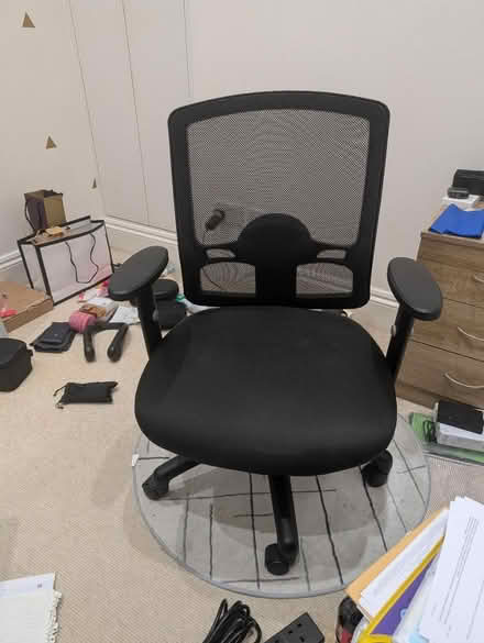 Photo of free Office chair and side desk (NW2) #1