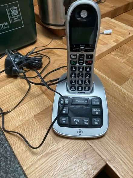 Photo of free Landline handset and base (Lower Wolvercote OX2) #1