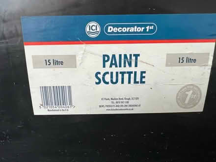 Photo of free Paint Scuttle 15 Litre (Elm Park RM12) #1