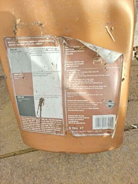 Photo of free Diesel Oil (Coburgh Corner TQ13) #2