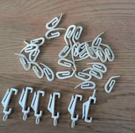 Photo of free Curtain hooks (DA7 Bexleyheath) #1