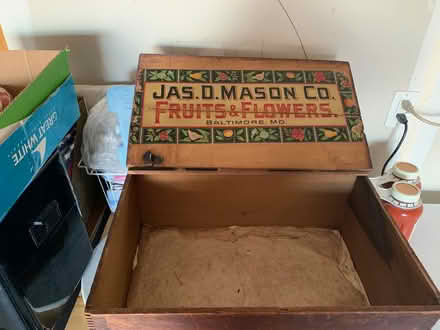 Photo of free Vintage Antique Wood Box (Piney Orchard near Food Lion) #2