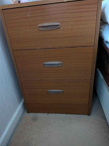 Photo of free Bed side drawers (Whiteway) #1