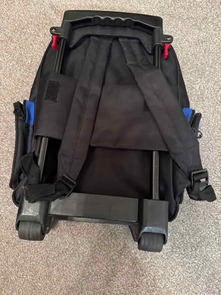 Photo of free Small Blue/Black Rucksack 2 Wheels (Elm Park RM12) #2