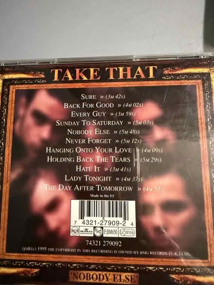 Photo of free Take That CD (Westbury BA13) #2
