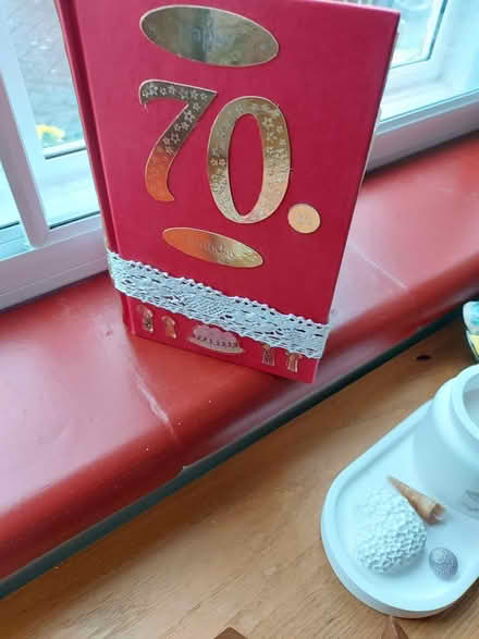 Photo of free Folding crafted birthday book (WR14 Malvern Link) #1