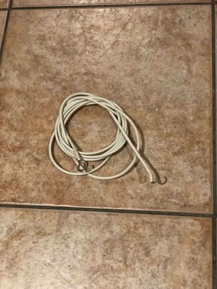 Photo of free Plastic coated net curtain wire with hooks (2.1 metres) (Wood Farm OX3) #1