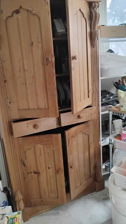 Photo of free Wooden Cabinet (Hawthorne) #3