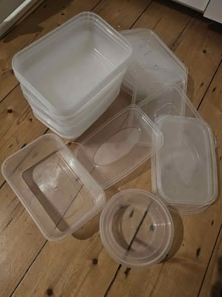 Photo of free Plastic food containers (NW6) #1