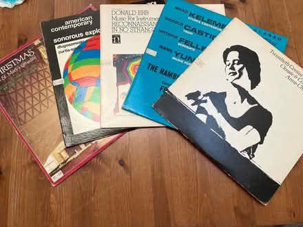 Photo of free Five 20th C contemporary music LPs (West Berkeley) #1