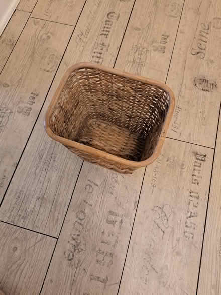 Photo of free Wicker Bin - SE4 (Crofton Park, Brockley) #3