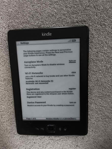 Photo of free Kindle (Capel St. Mary IP9 2H*) #1
