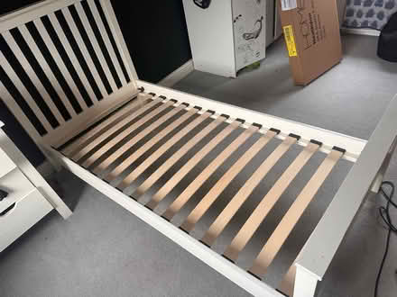 Photo of free Single Bed Frame (Hillcliffe WA4) #1