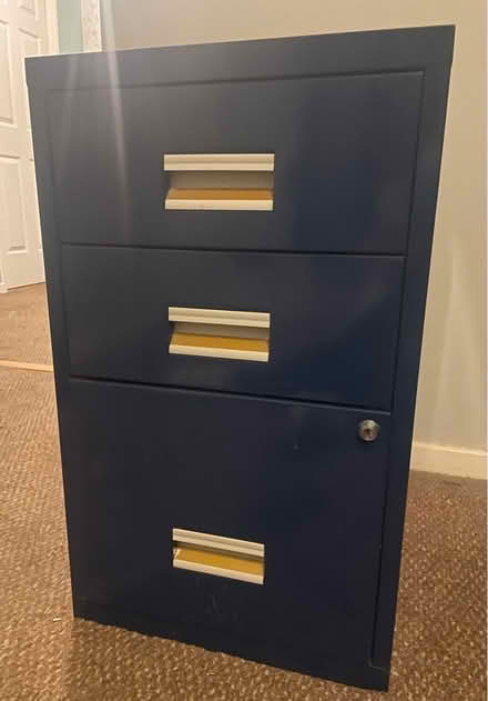 Photo of free Blue Metal Filing Cabinet (Dothill TF1) #1