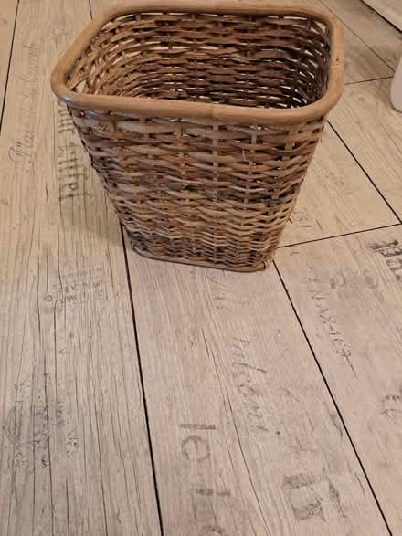 Photo of free Wicker Bin - SE4 (Crofton Park, Brockley) #1