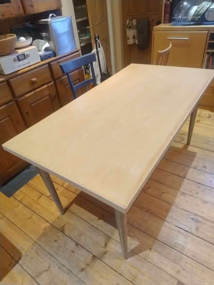 Photo of free Dining table + glass cover 80x150 (Shandon EH11) #1