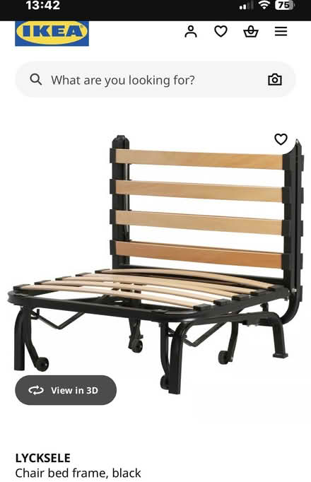 Photo of free Bed / Chair IKEA (Cwmbran) #1