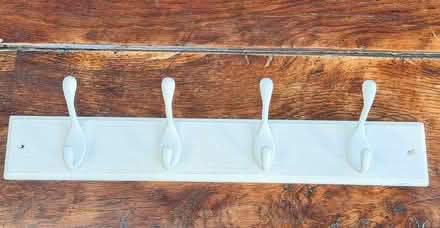 Photo of free Wall-mounted hook rack/coat rack (East Marden) #1