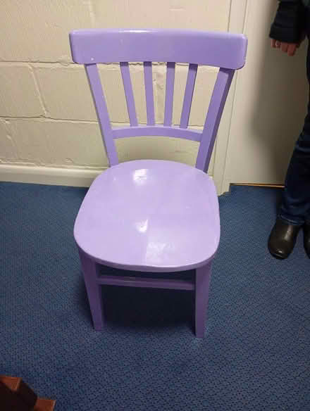 Photo of free Wooden chair (Twywell (Nr Thrapston)) #1