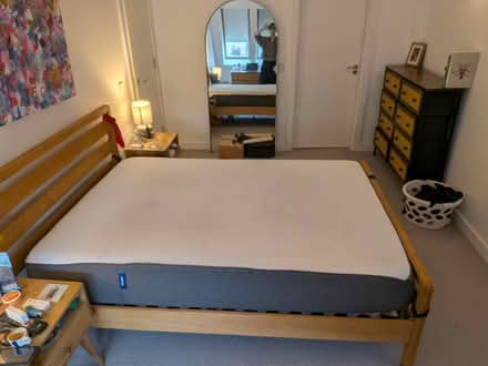 Photo of free Double bed frame & Casper Mattress (Stoke Newington N16) #3