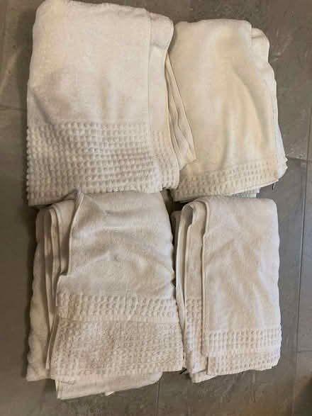 Photo of free John Lewis Egyptian cotton bath sheets (Oswestry SY11) #1