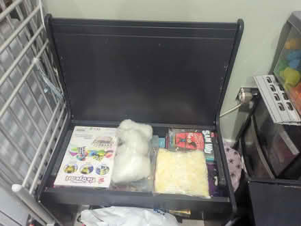 Photo of free Grey corner bench table with storage (East Dene S65) #3